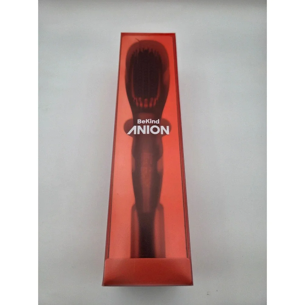 BeKind Professional Anion Hair Straightener Straightening Hairbrush Open Box